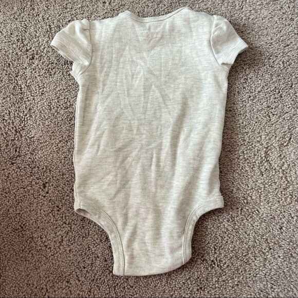 COPY - Disney Baby 12 mo princes onesies NWOT gray with princess on front - Picture 4 of 4